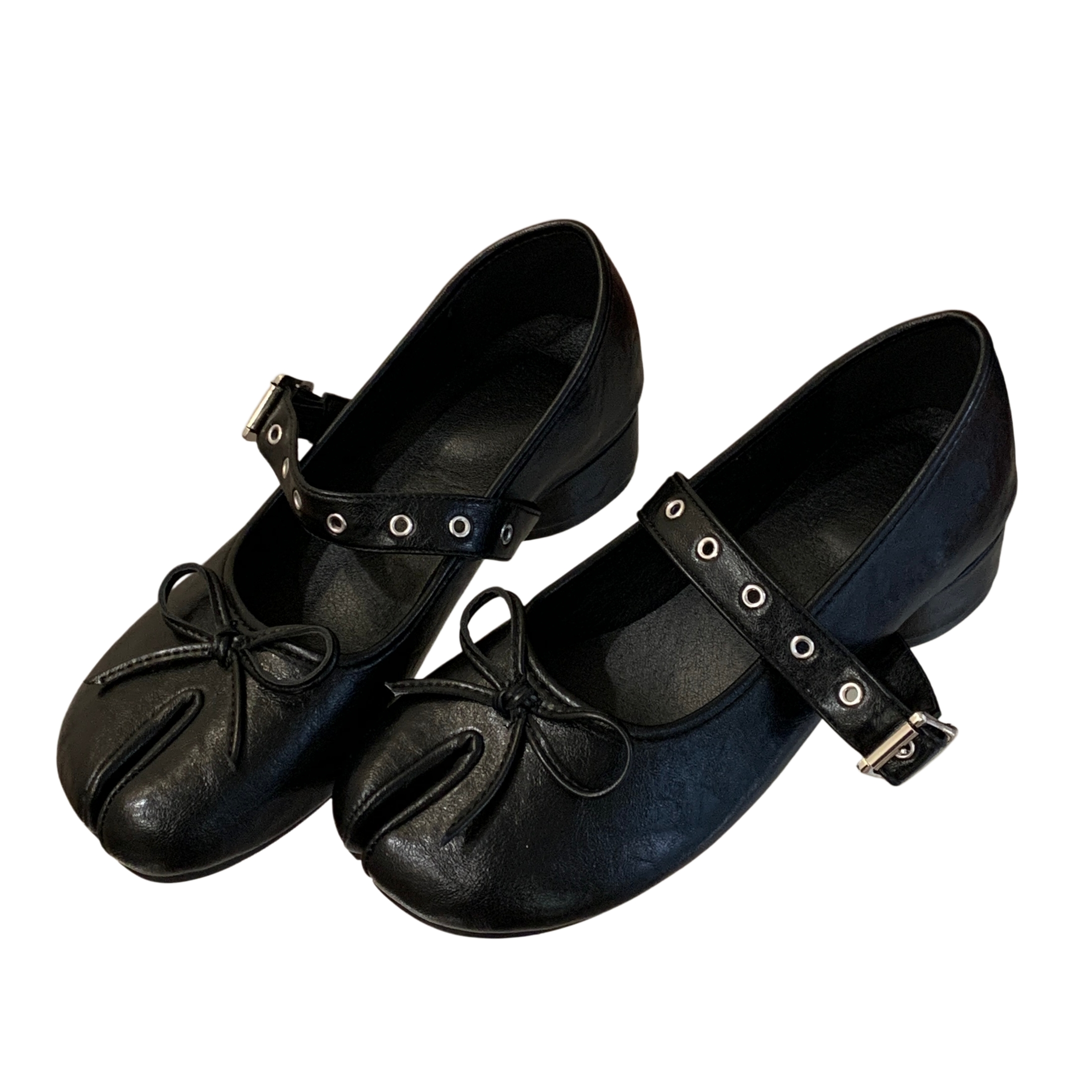 Niche Design Split Toe Shoes Women 2026 Autumn New Chunky Heel Versatile Commute Ballet Mary Jane Shoes - Image 5